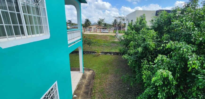 Belmopan Two Story Home – Three Bedroom Apartment