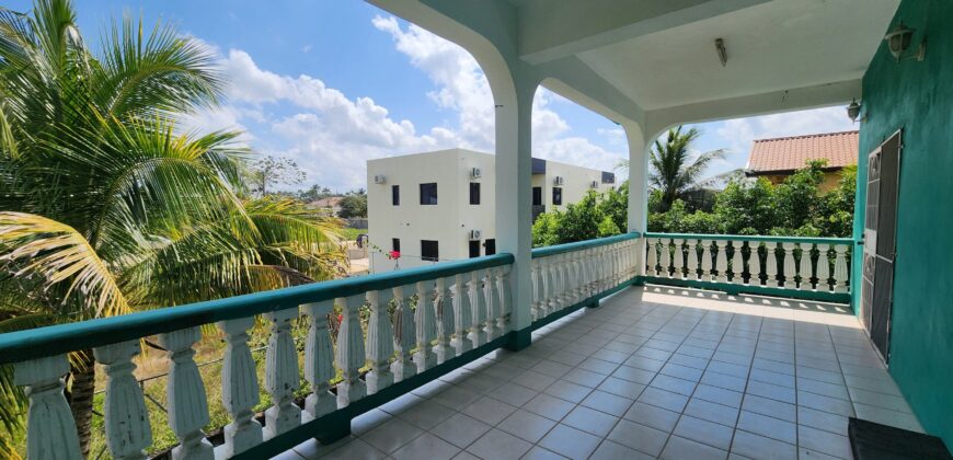 Belmopan Two Story Home – Three Bedroom Apartment