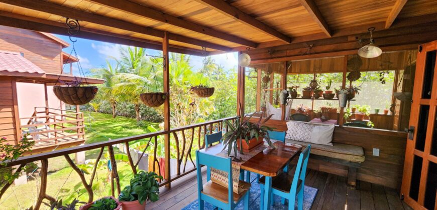 Waterfront Two Bedroom Home – Placencia, Belize