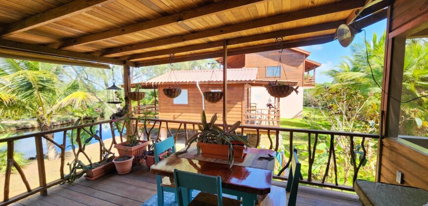 Waterfront Two Bedroom Home – Placencia, Belize