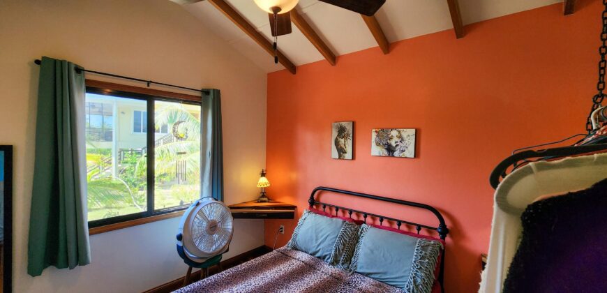 Waterfront Two Bedroom Home – Placencia, Belize