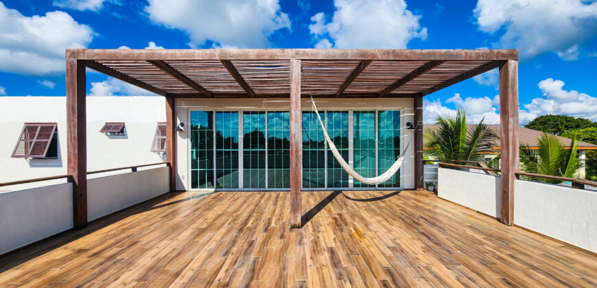 Upscale Two-Bedroom Rental with Expansive Veranda