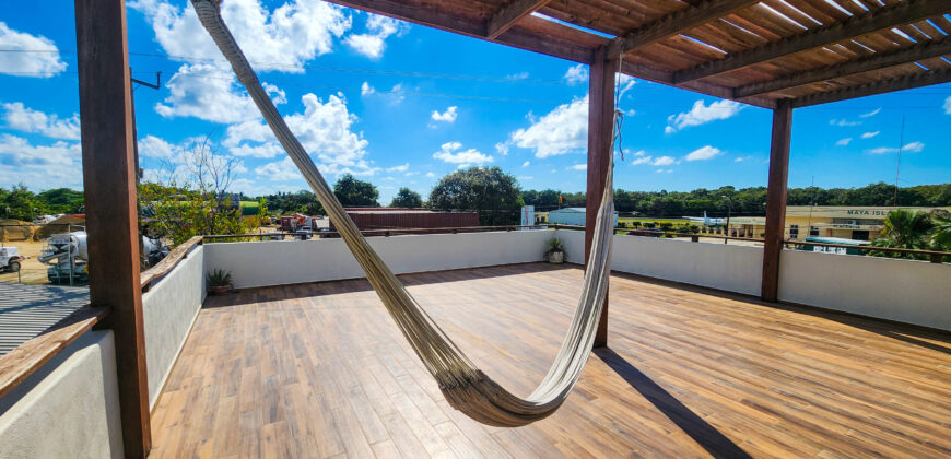 Upscale Two-Bedroom Rental with Expansive Veranda
