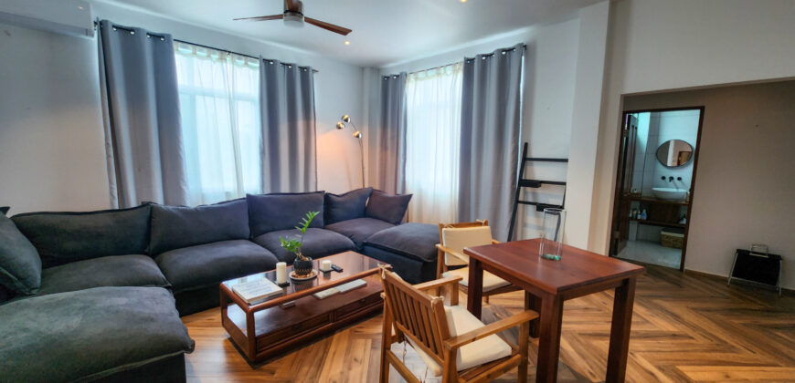 Upscale Two-Bedroom Rental with Expansive Veranda