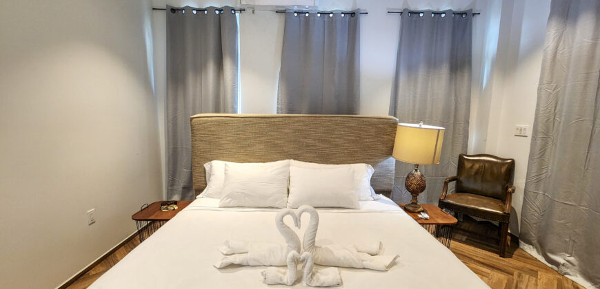 Upscale Two-Bedroom Rental with Expansive Veranda